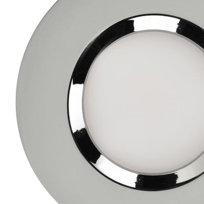 GoodHome Etana indbygningsspot 345 lm IP65 3000 K krom