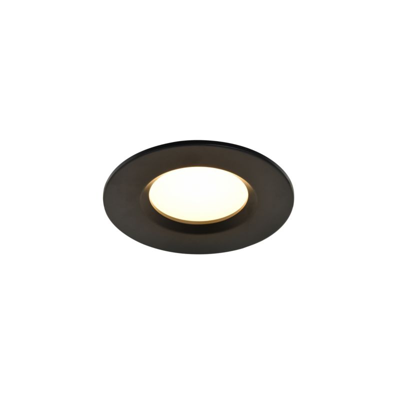 GoodHome Etana indbygningsspot 345 lm IP65 3000 K mat-sort