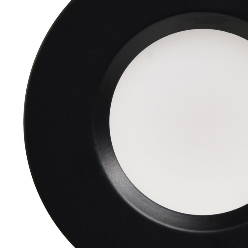 GoodHome Etana indbygningsspot 345 lm IP65 3000 K mat-sort