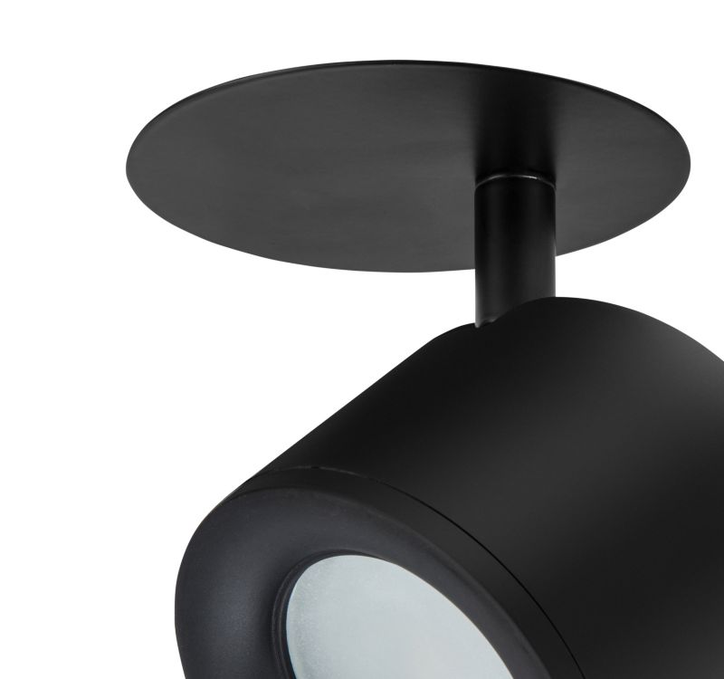 GoodHome Fossey GU10 sort loftspot