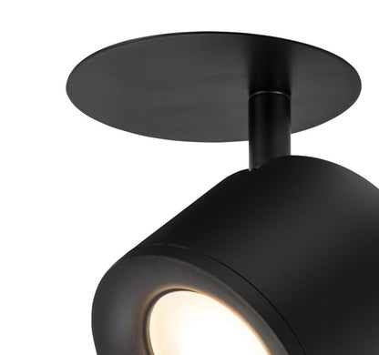 GoodHome Fossey GU10 sort loftspot