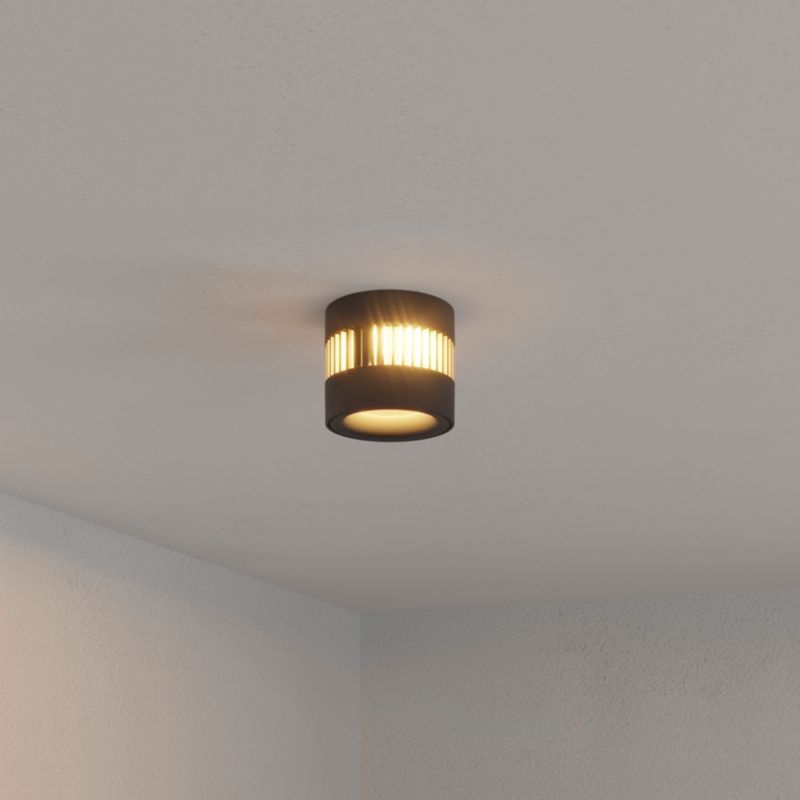 GoodHome Houssay indbygningsspot 200 lm 3000 K mat-sort