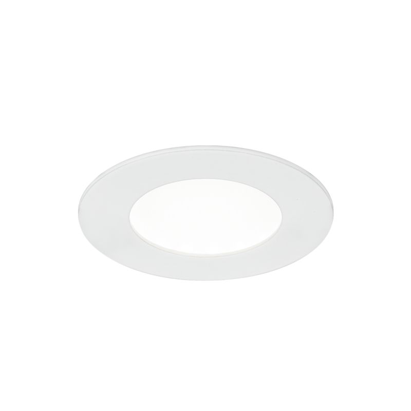 GoodHome Karluk CCT indbygningsspot 600 lm IP65 hvid