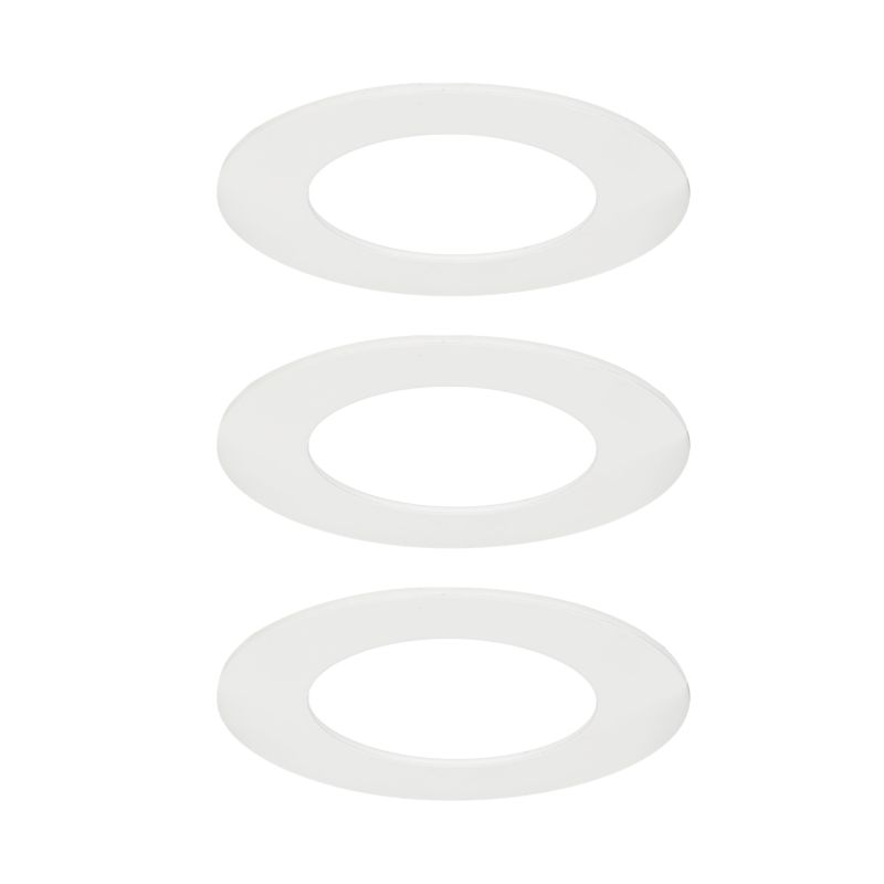 GoodHome Karluk CCT indbygningsspot 600 lm IP65 hvid