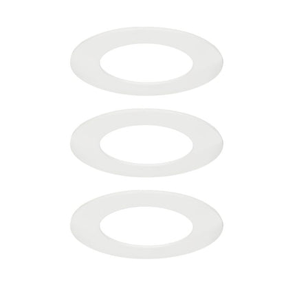 GoodHome Karluk CCT indbygningsspot 600 lm IP65 hvid