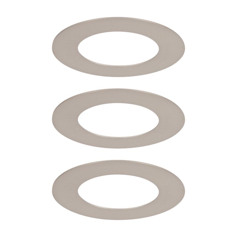 GoodHome Karluk CCT indbygningsspot 600 lm IP65 krom