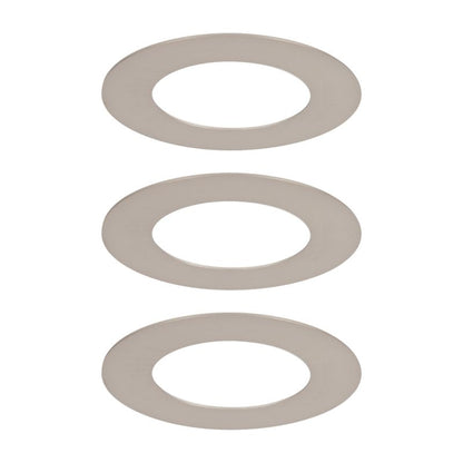 GoodHome Karluk CCT indbygningsspot 600 lm IP65 krom