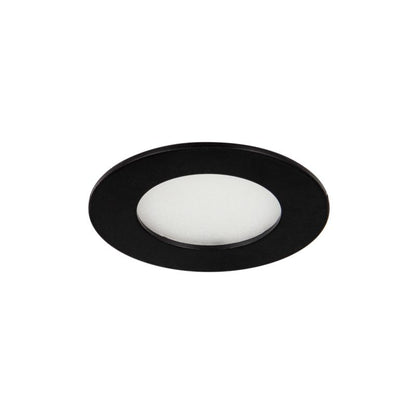 GoodHome Karluk CCT indbygningsspot 600 lm IP65 mat-sort