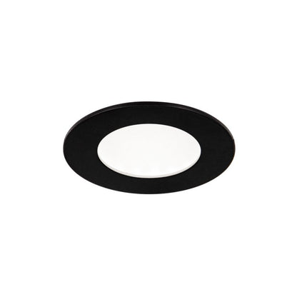 GoodHome Karluk CCT indbygningsspot 600 lm IP65 mat-sort