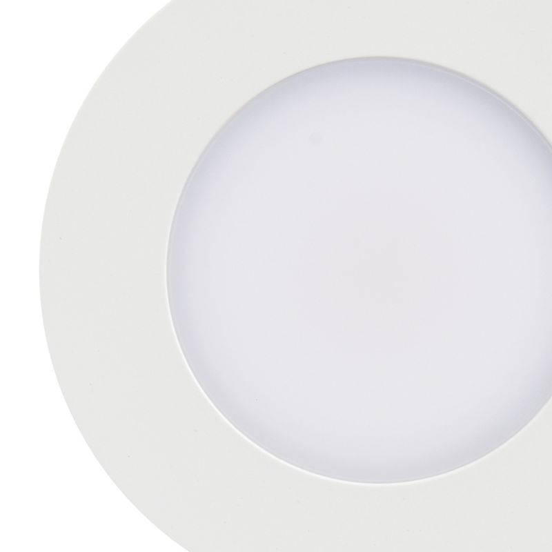 GoodHome Leavitt indbygningsspot 300 lm IP44 2700 K hvid 3 stk.