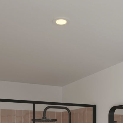 GoodHome Leavitt indbygningsspot 300 lm IP44 2700 K hvid