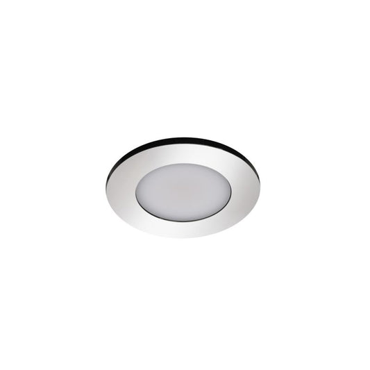 GoodHome Leavitt LED-indbygningsspot 300 lm IP44 4000 K sølv, 3 stk.