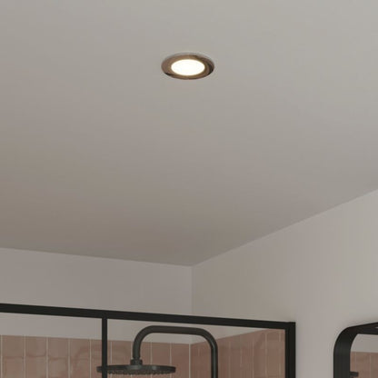 GoodHome Leavitt indbygningsspot 300 lm IP44 4000 K sølv