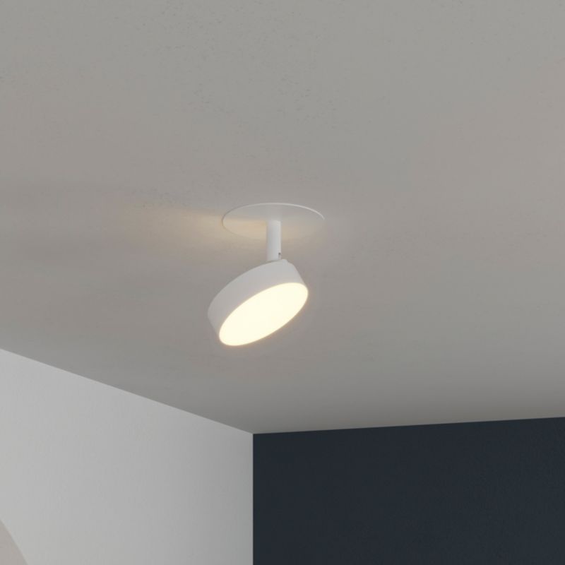 GoodHome Moseley indbygningsspot 350 lm IP44 3000 K hvid