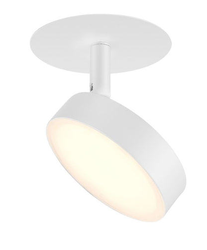 GoodHome Moseley indbygningsspot 350 lm IP44 3000 K hvid