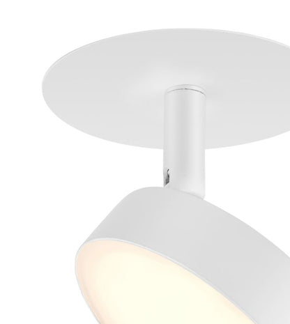 GoodHome Moseley LED-indbygningsspot 350 lm IP44 3000 K hvid