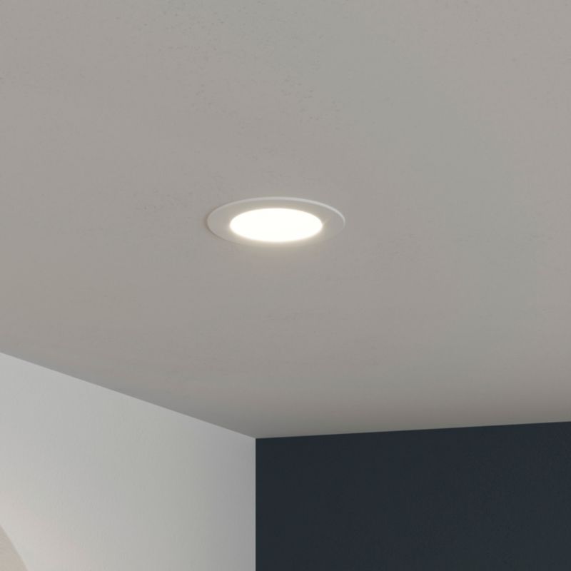 GoodHome Octave indbygningsspot 1300 lm IP44 4000 K hvid