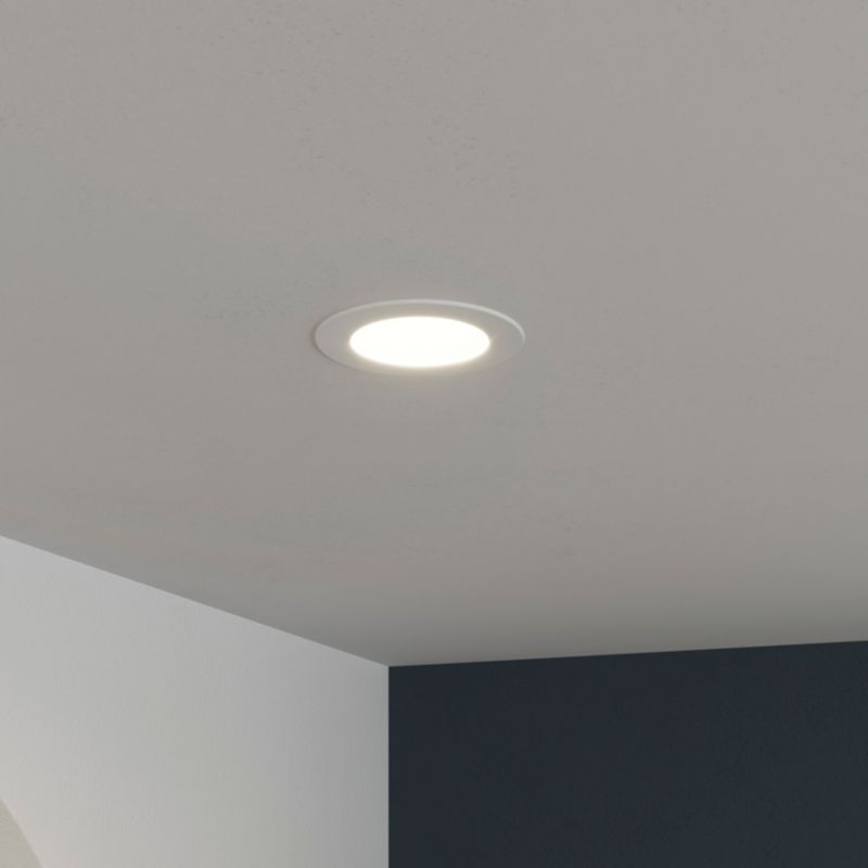 GoodHome Octave LED-indbygningsspot 350 lm IP44 4000 K hvid