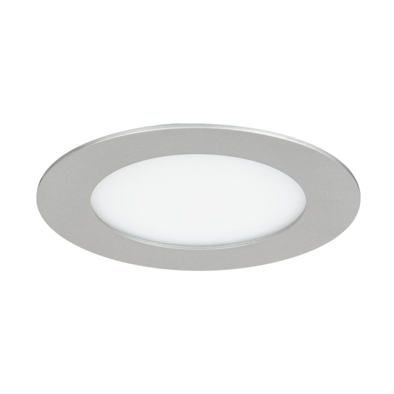 GoodHome Octave indbygningsspot 380 lm IP44 4000 K sølv