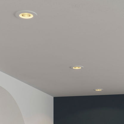 GoodHome Ostwald LED-indbygningsspot 250 lm 2700 K hvid 3 stk.