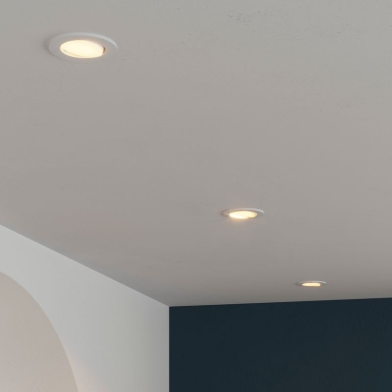 GoodHome Quimby indbygningsspot 350 lm 2700 K hvid 3 stk. DIM