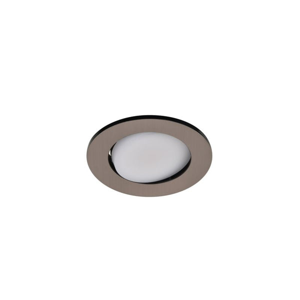 Indbygningsspot Quimby 350 lm 2700 K Børstet Krom 3 Stk. DIM