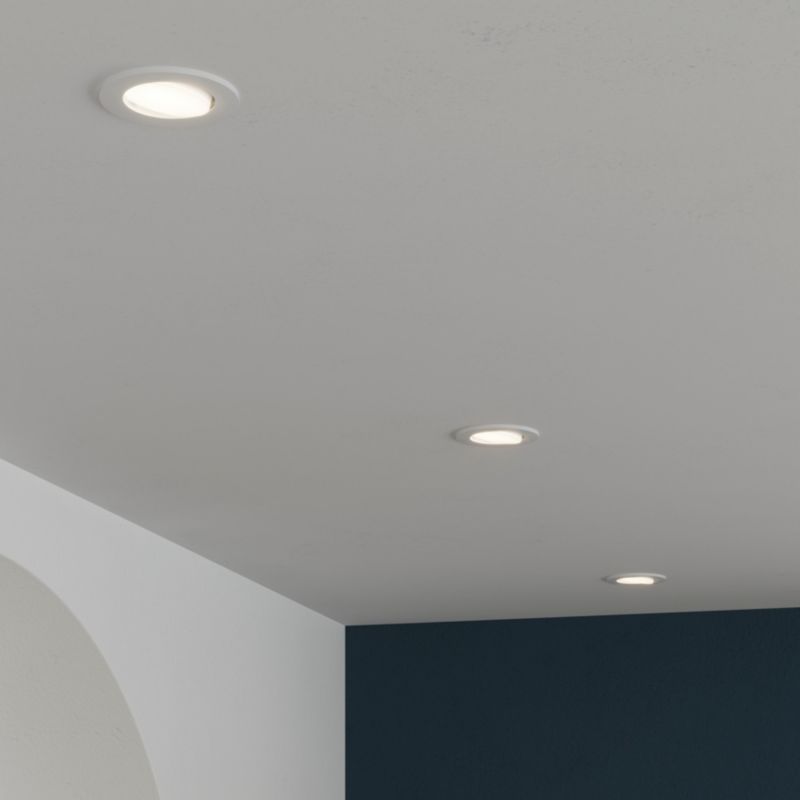 GoodHome Quimby indbygningsspot 350 lm 4000 K hvid 3 stk. med dæmper