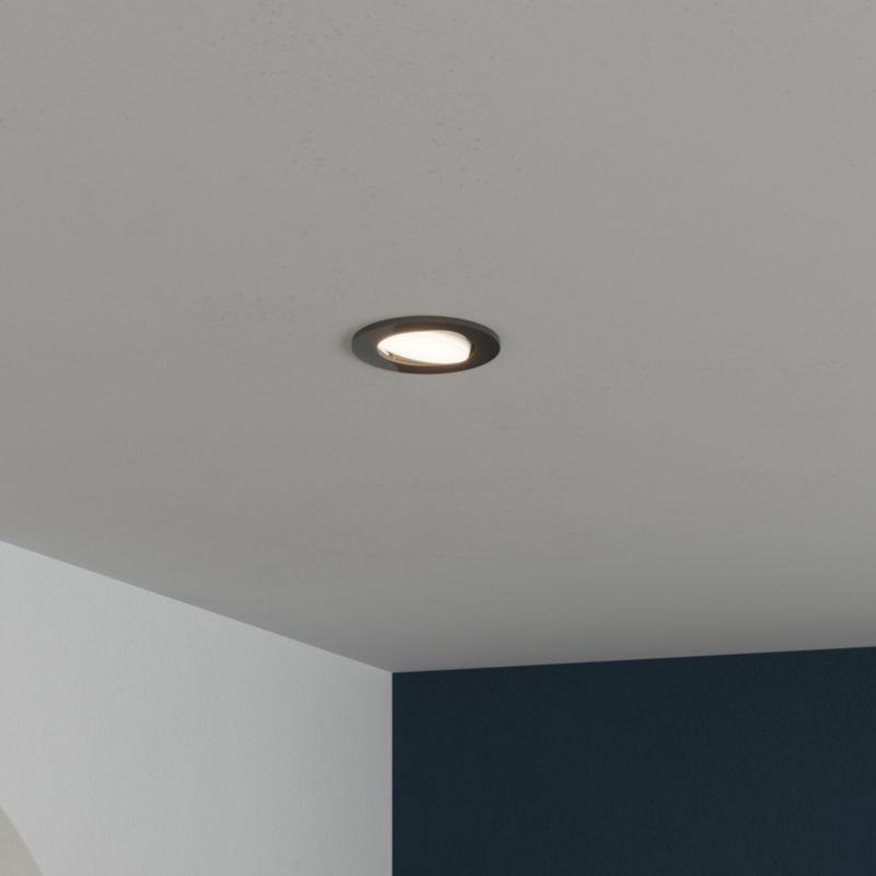 GoodHome Quimby LED-indbygningsspot 350 lm 4000 K sort med dæmper