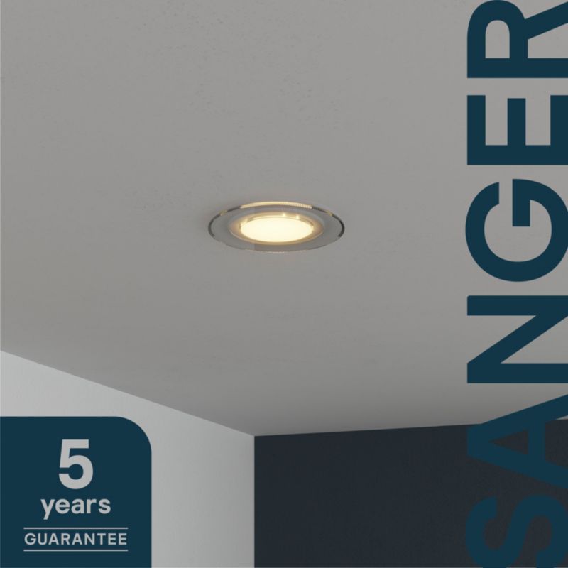 GoodHome Sanger LED-indbygningsspot 345 lm hvid