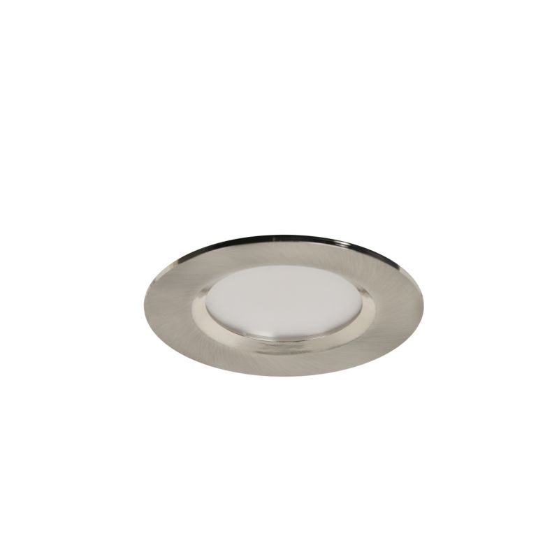 GoodHome Thorold LED-indbygningsspot 450 lm sølv, 3 stk.