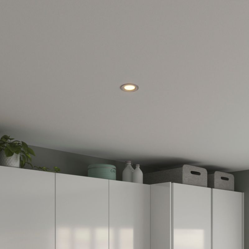 GoodHome Thorold CCT indbygningsspot 450 lm sølv