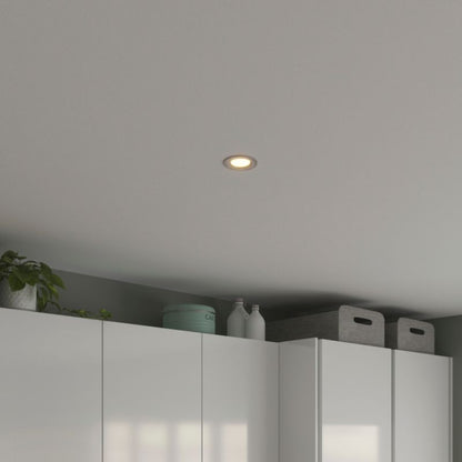 GoodHome Thorold CCT indbygningsspot 450 lm sølv