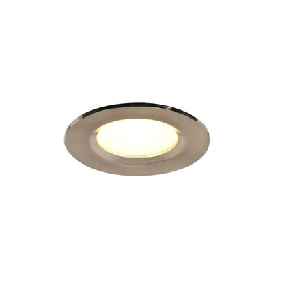 Indbygningsspot Thorold CCT 450 lm Børstet Krom