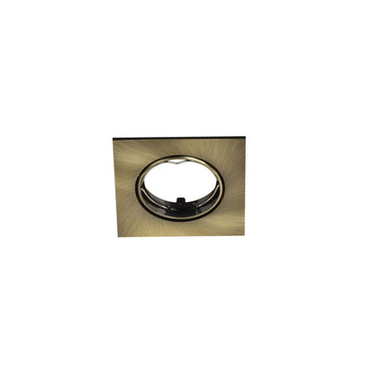 Indbygningsspot Ares 85x85 mm Guld