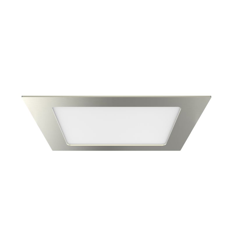 GoodHome Octave firkantet loftspot 350 lm 4000 K sølv