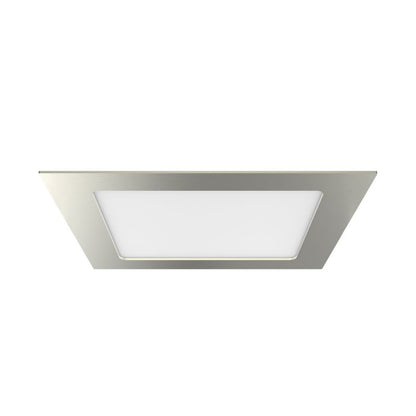 GoodHome Octave firkantet loftspot 350 lm 4000 K sølv