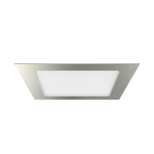 GoodHome Octave firkantet loftspot 350 lm 4000 K sølv
