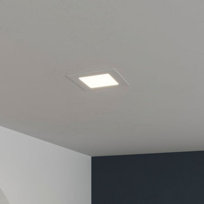 GoodHome Octave kvadratisk loftspot 380 lm 4000 K hvid