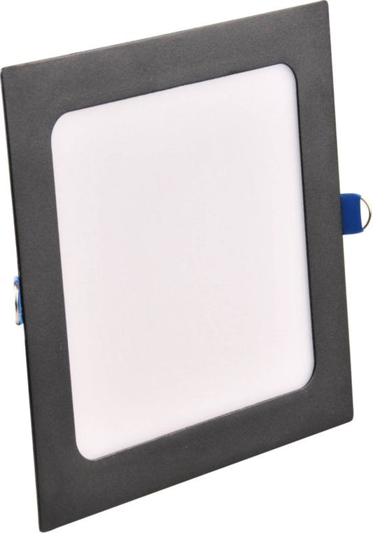 Kvadratisk LED-spot Goldlux Rigel 1200 lm 4000 K sort