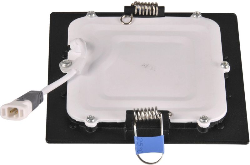 Goldlux Rigel firkantet LED-spot 550 lm 4000 K sort