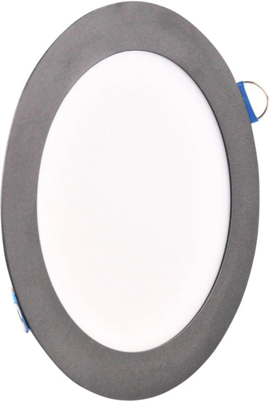 Goldlux Rigel rund LED-spot 1200 lm 4000 K sort