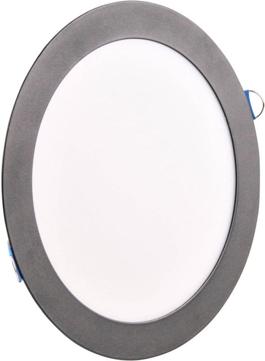 Rund LED-indbygningsspot Goldlux Rigel 1800 lm 4000 K mat‑sort