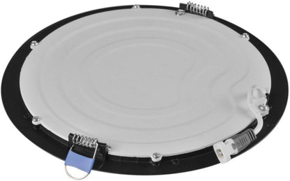 Rund LED-indbygningsspot Goldlux Rigel 1800 lm 4000 K mat‑sort