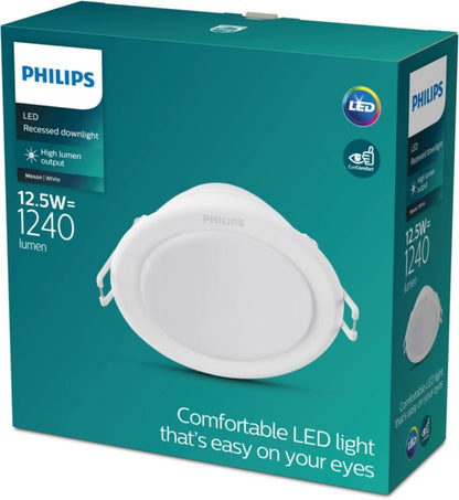 LED Indbygningsspot Philips Meson 1240 lm 3000 K Hvid