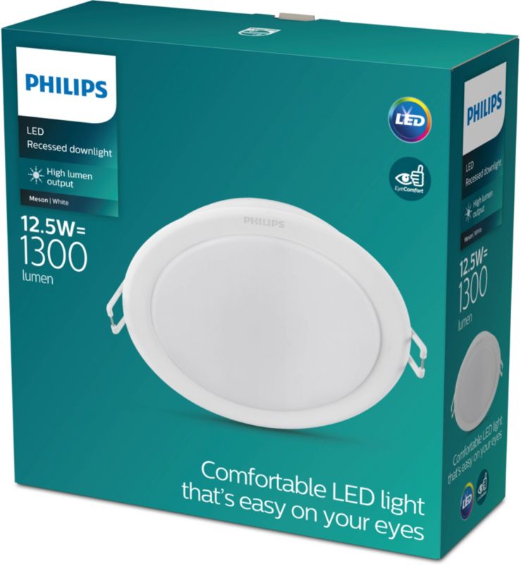 LED Indbygningsspot Meson 1300 lm 4000 K Hvid
