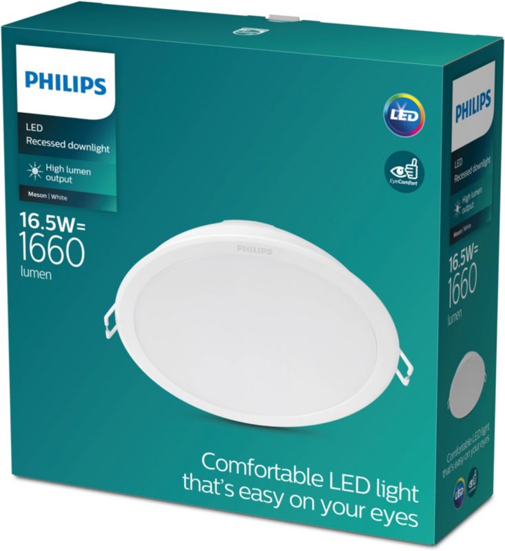 Philips Meson LED-indbygningsspot 1660 lm 3000 K hvid