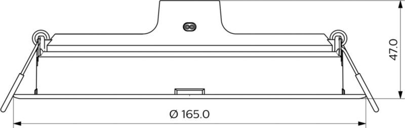 LED Indbygningsspot Meson 1660 lm 3000 K Hvid