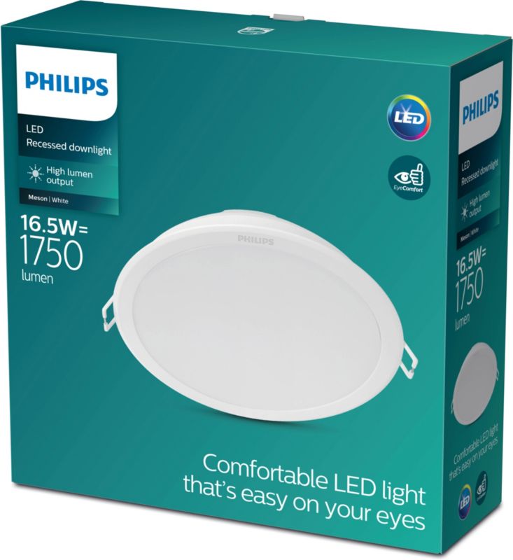 LED Spot Meson 1750 lm 6500 K Hvid 165 mm