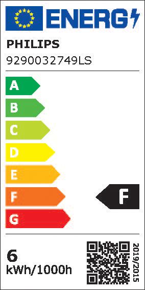 Philips Meson LED-indbygningsspot 550 lm 6500 K hvid