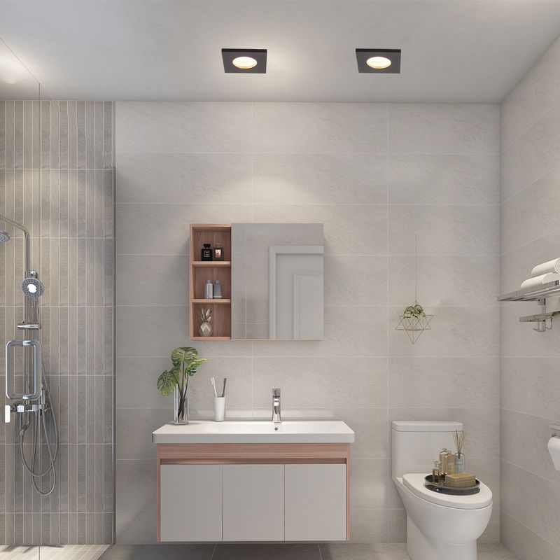 Oczko Light Prestige Lagos sort IP65 1 x GU10 1 stk.